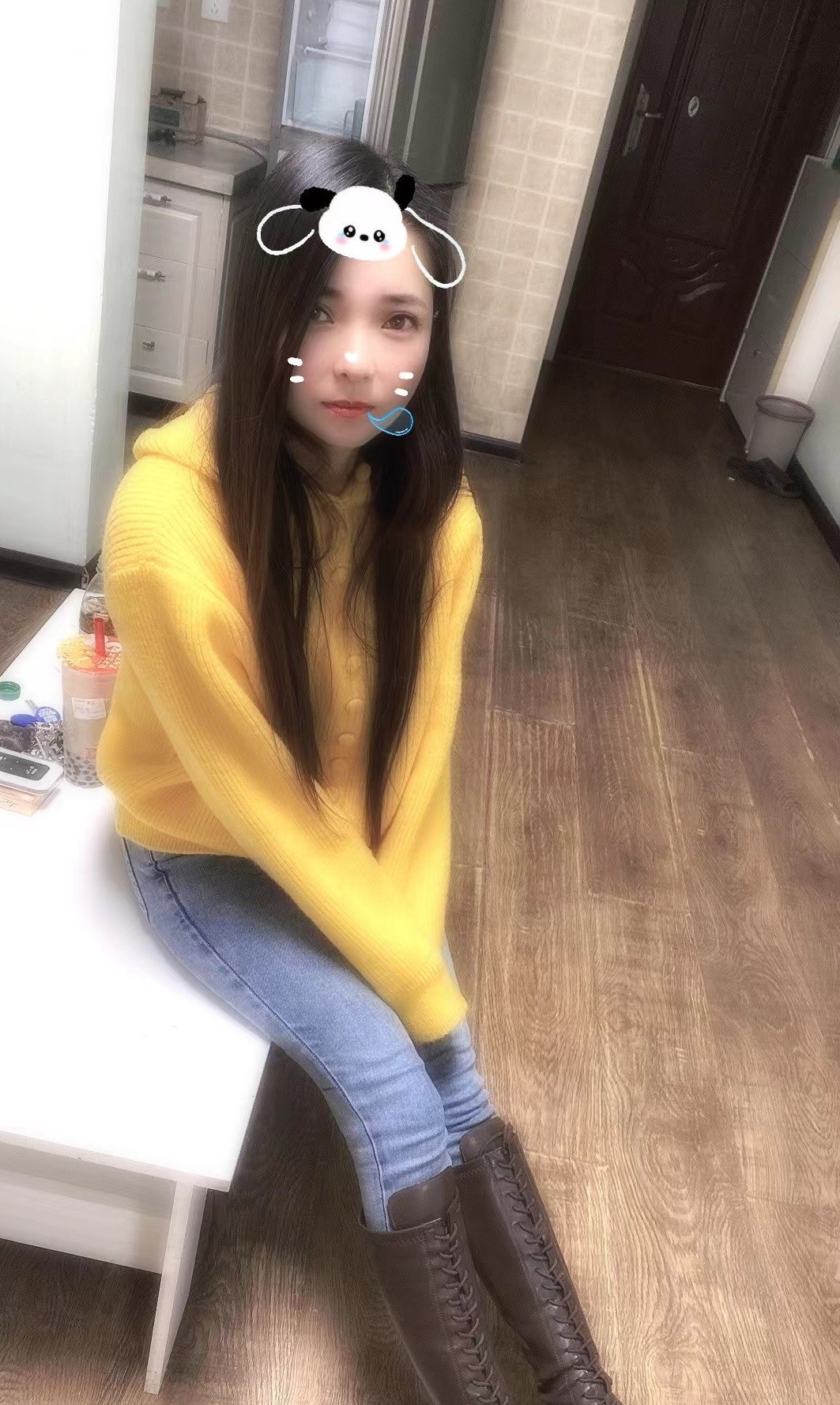 西青发现一个瘦瘦小小的女友型小萝莉